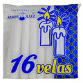 Velas Blancas 16pz Aram Luz
