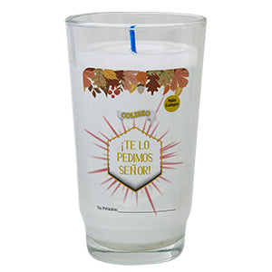 Veladora Vaso Coliseo Diseño Estaciones Aram Luz