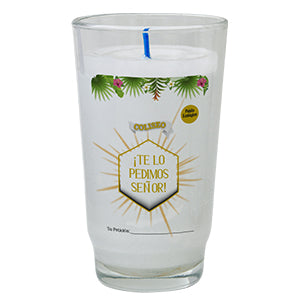 Veladora Vaso Coliseo Diseño Estaciones Aram Luz
