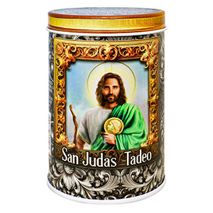 San Judas Tadeo Veladora en Lata Aram Luz