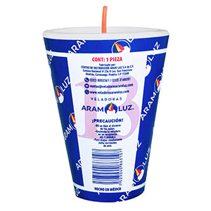 Veladora Refacción #13 Cono Azul