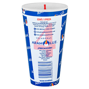 Veladora Refacción #4 Cono Azul Aram Luz