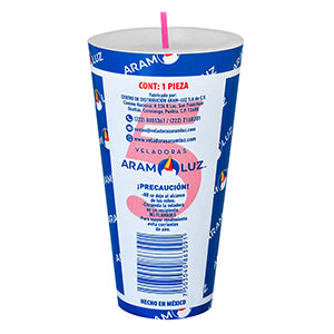 Veladora Refacción #5 Cono Azul Aram Luz