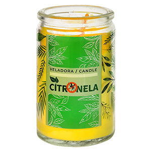 Citronela Antimosquitos Veladora Vaso 100 Mini Aram Luz